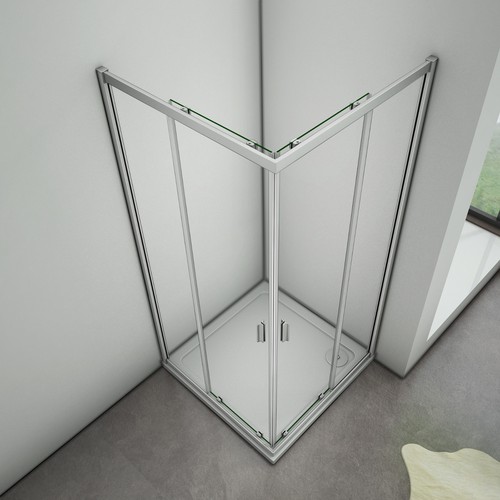 700x700mm corner entry - corner,