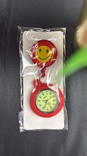 silicone fob watch, often called a nurse’s watch or medical clip-on watch.
