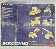 Vintage Meccano Set 5 In