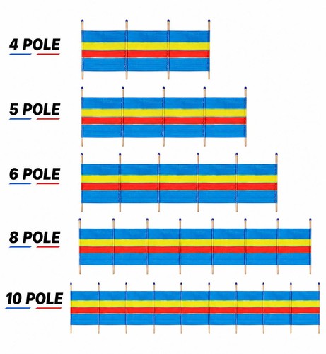 Pole beach windbreak - pole,