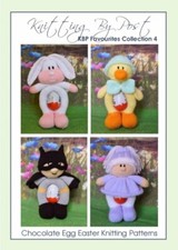 Knitting by Post Easter Favourites Collection No.4 Toy Knitting Patterns Booklet