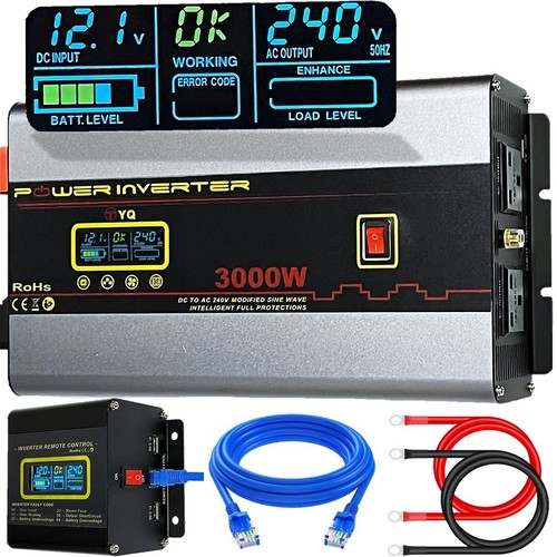 Power inverter 12v 240v - power,