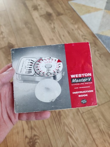 Weston master exposure meter - weston,