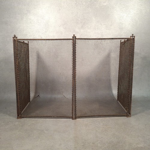 Antique folding fire - folding,