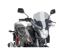 Puig Trend Screen Windshield Windscreen Black for Honda CB125 F (15-25)