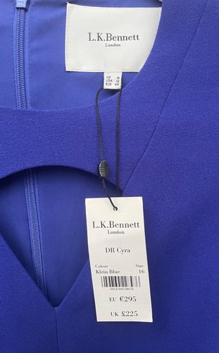 Bennett dress cyra blue - l.k.,