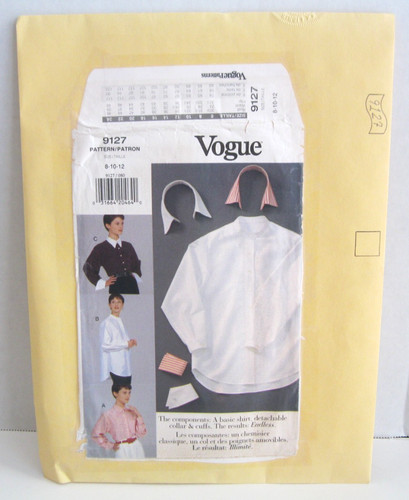 Vogue patterns 9127 shirt - 9127,