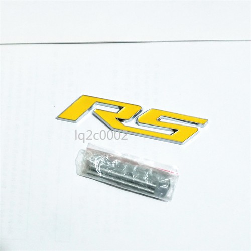 Yellow silver chrome rs - chrome,