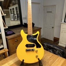  ANTORIA New Yorker LP Junior Guitar Yellow 