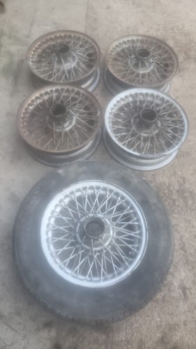 Mgb complete wire wheel - complete,