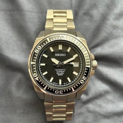 Seiko black samurai sbda001 - black,