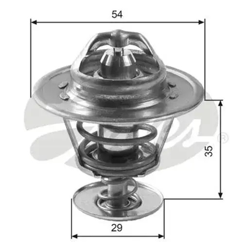 Thermostat without housing