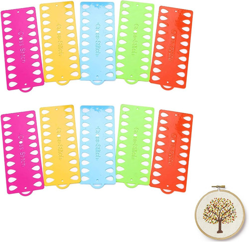 Cards holder embroidery floss - cards,