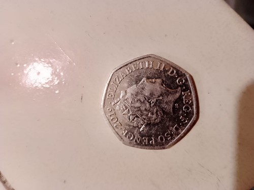 2019 paddington bear 50p coin