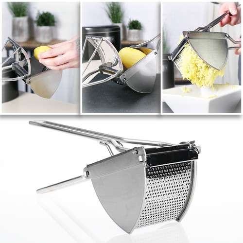 Stainless steel manual potato - stainless,