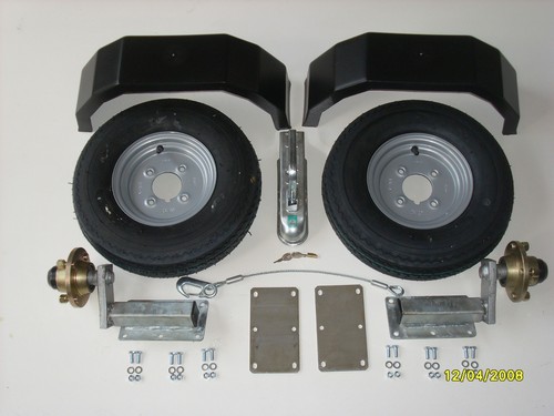 350kg trailer kit mudguards - 350kg,