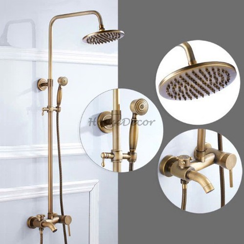 All copper bathtub mixer taps - copper,