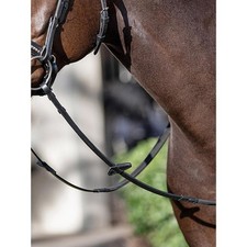 Equiline Rubber Grip Reins Black