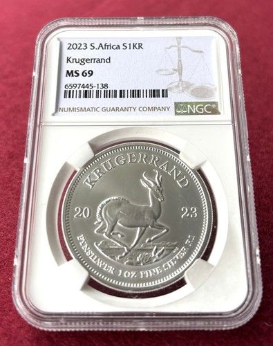 Ms69 2023 krugerrand 1oz 999 - ms69, .999