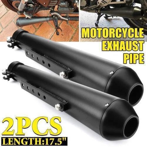 Black universal motorcycle - universal,