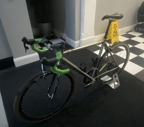 Pbk titanium road bike 56cm - road,