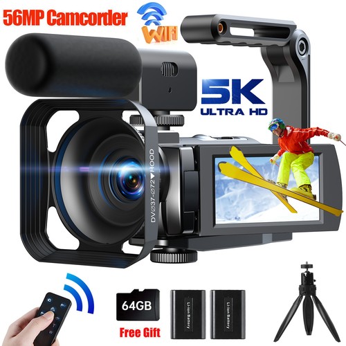 Video camera camcorder - 5k,