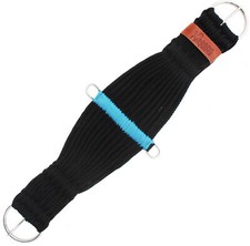 Horse Western Tack 25-Strand Roper Saddle Cinch Girth Black 9787