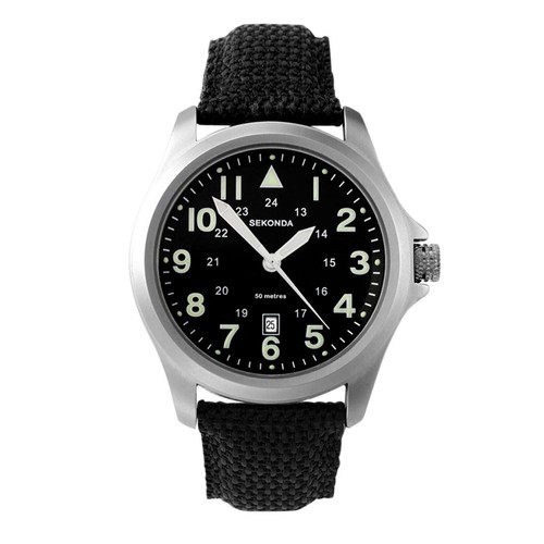 Sekonda mens 43mm wingman - mens,