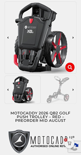 Motocaddy qb2 collapsible golf - qb2,
