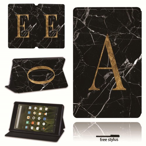 Initials leather stand - initials, cover