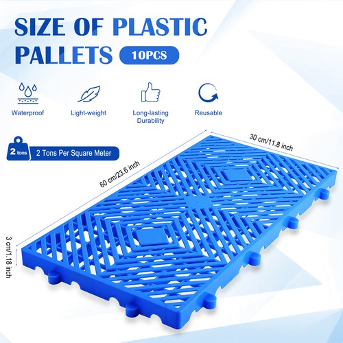 Hdpe nestable plastic - 10,