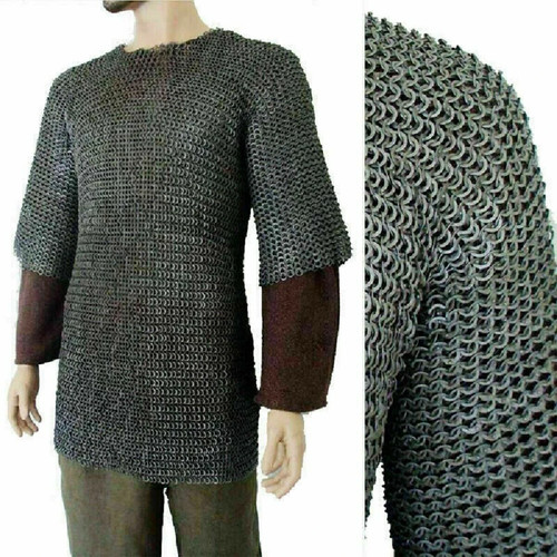 Chainmail shirt flat - chainmail,