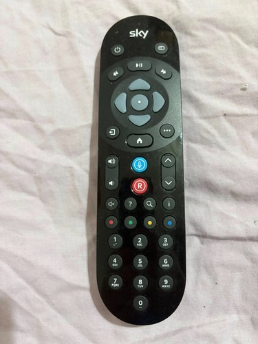 Sky remote with - q,
