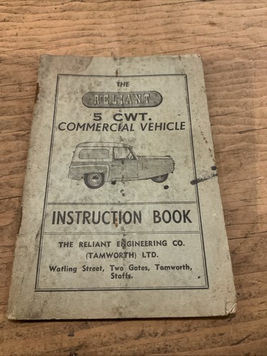 Reliant cwt commercial - reliant, 5