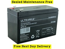 NP9-12 12v 9Ah Ultra Max Lead