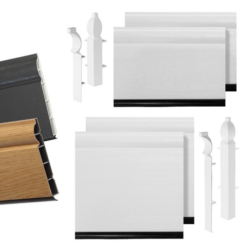 Upvc roomline plastic - roomline, skirting