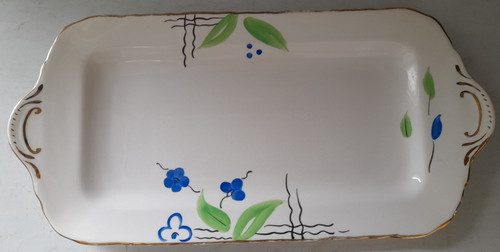 Hand painted 1296 flower - painted,