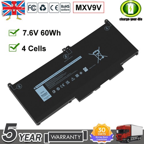 Mxv9v battery for - mxv9v, dell