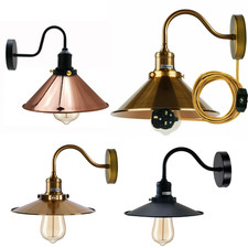 Vintage industrial wall light - vintage,