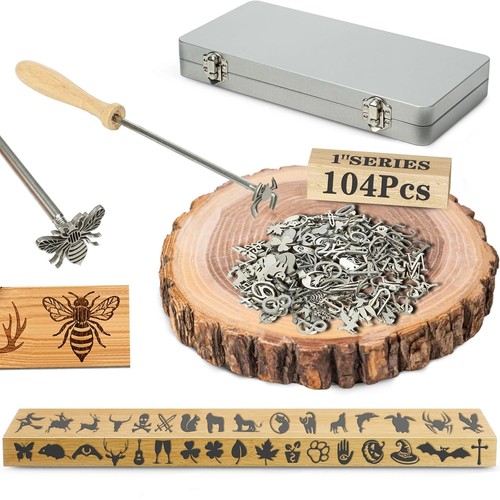 Wood branding iron kit - branding,