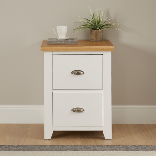 Cottage white painted oak two - painted,