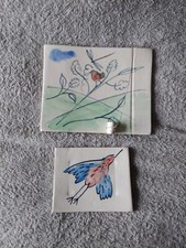 Jane Maddison Studio Pottery Cheese Board With Wire And Serving Plate 