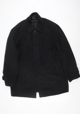 Zara Men's Black Wool Blend