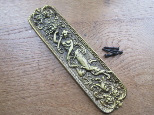 Rustic iron finger door push - finger,