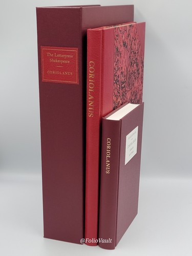 Coriolanus letterpress - -,