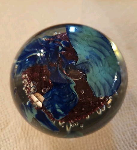 Paperweight blown glass - paperweight,