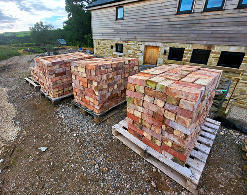 Reclaimed solid wire cut clay - solid,