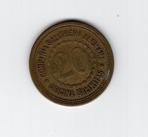 Chile 10c trade token