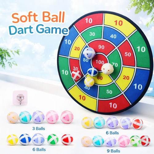 Large dart board game - dart, for