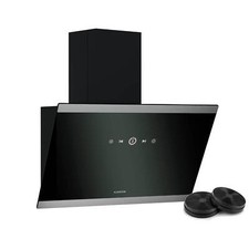 Angled Cooker Hood 3 levels Touch Quiet LED exhaust air/recirculation 100W A++ 